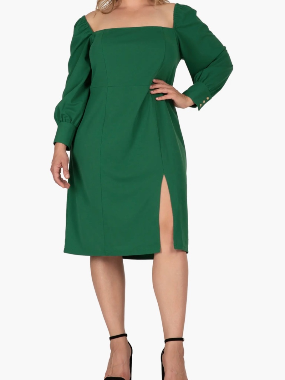 Long Sleeve Off the Shoulder Dress
